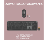 LOGITECH Zestaw mysz + klawiatura MK950 Sigantura Slim US Graphite 920-012490 - 1233175 - zdjęcie 17